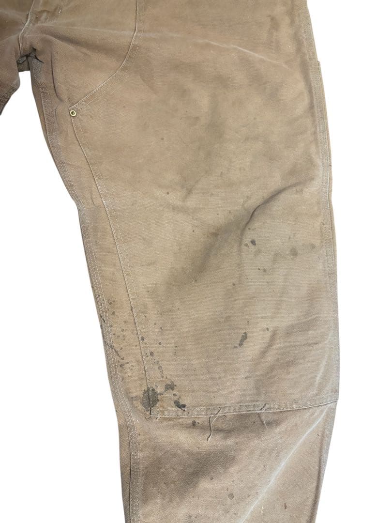 B*)様 80s Carhartt ペインターパンツ ダブルニー ダック地 US