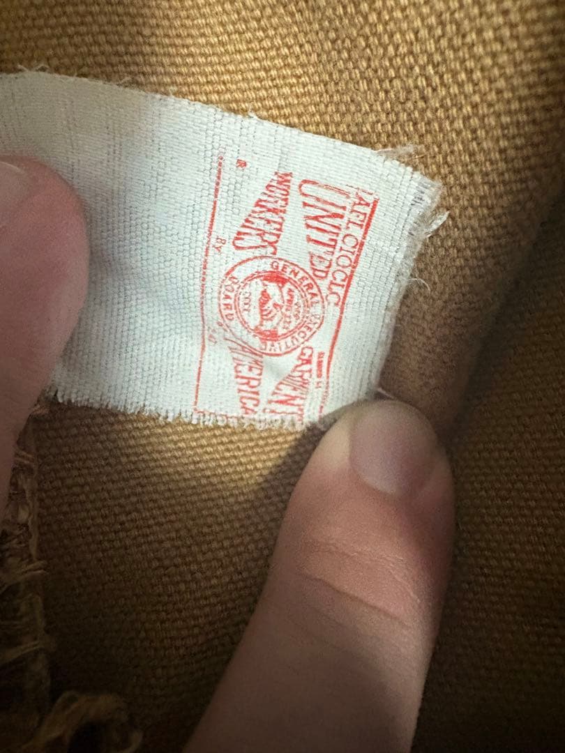 B*)様 80s Carhartt ペインターパンツ ダブルニー ダック地 US