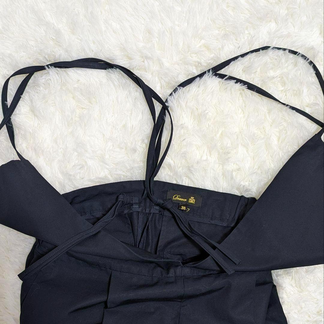 大人気✨ドゥロワー　オールインワン　サロペット　ネイビー　23SS　2way