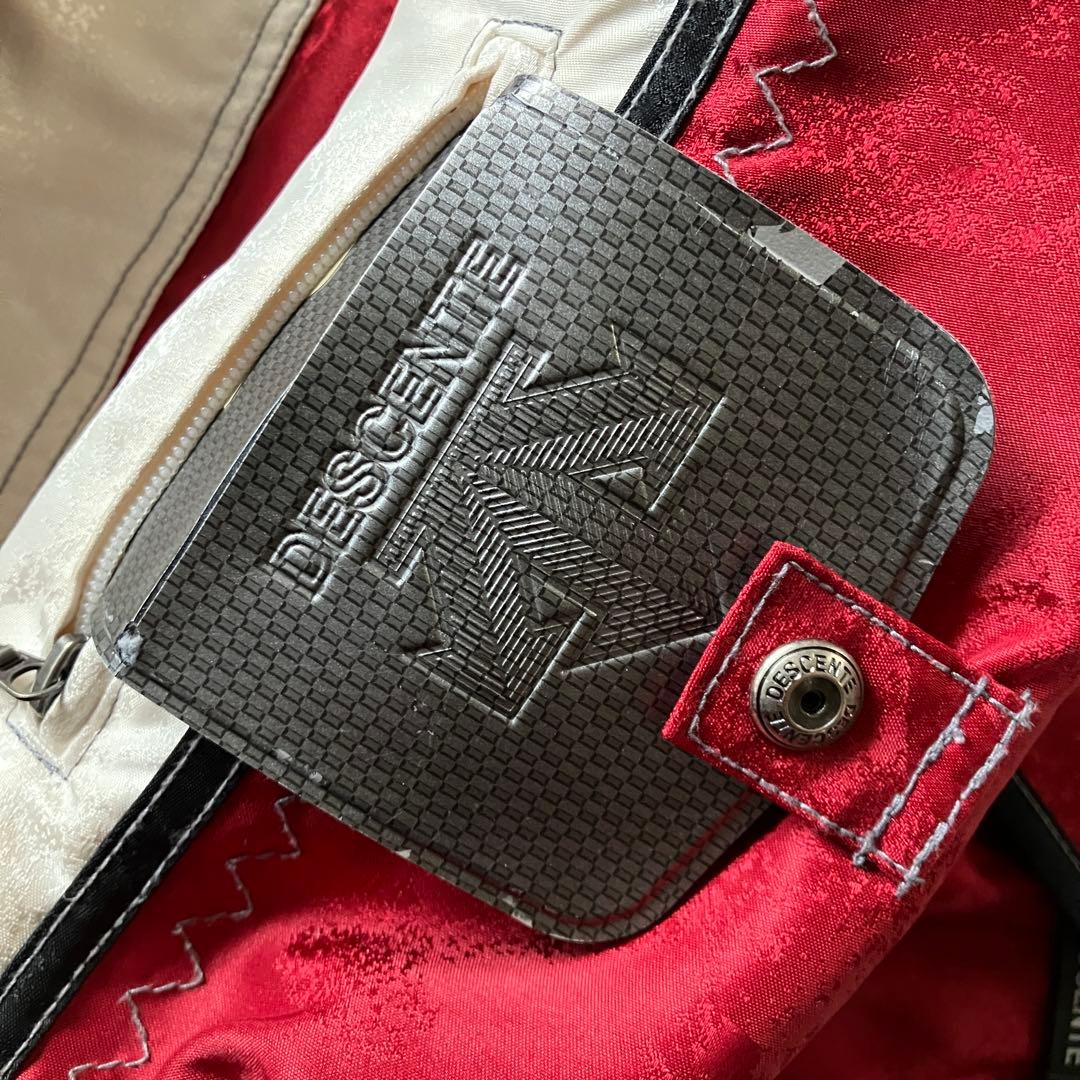 #3L✨DESCENTE✨スキーウェア 上下セット メンズS 90s レトロ