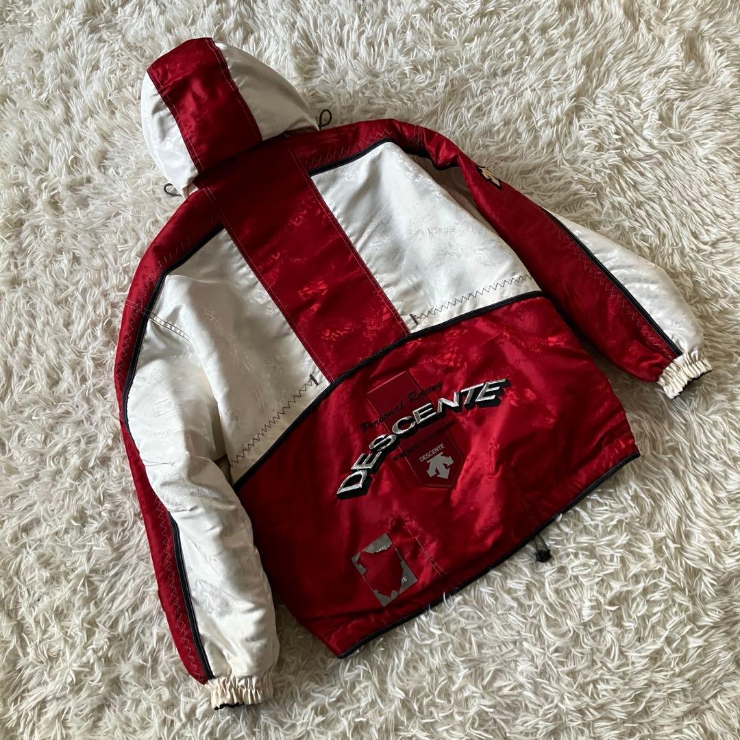 #3L✨DESCENTE✨スキーウェア 上下セット メンズS 90s レトロ