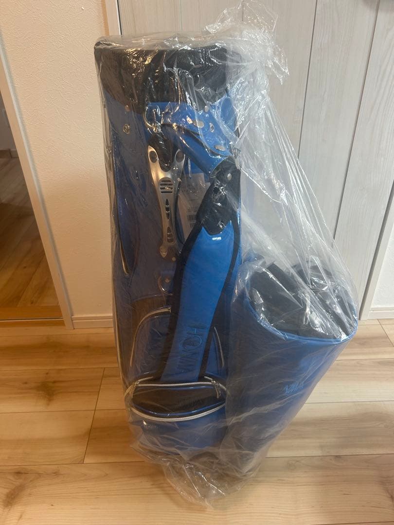 ホンマ ゴルフバッグ 9インチ 青