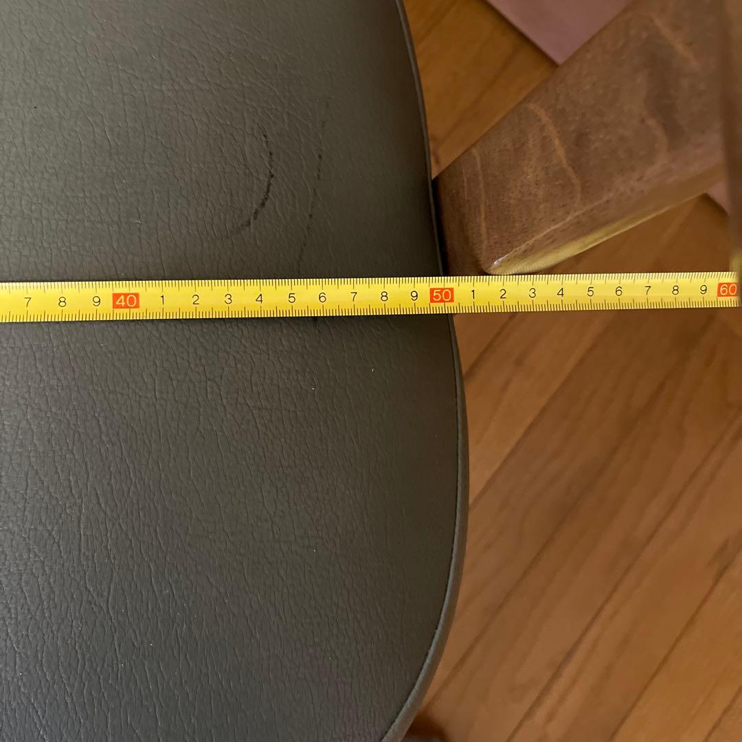 お値下げダイニングチェア回転式　カリモク