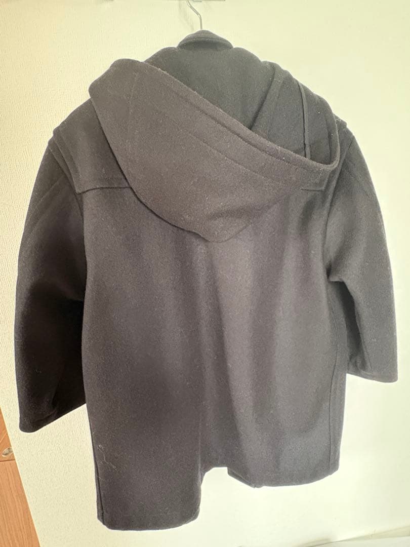 MARNI ブラック フード付きダッフルコート