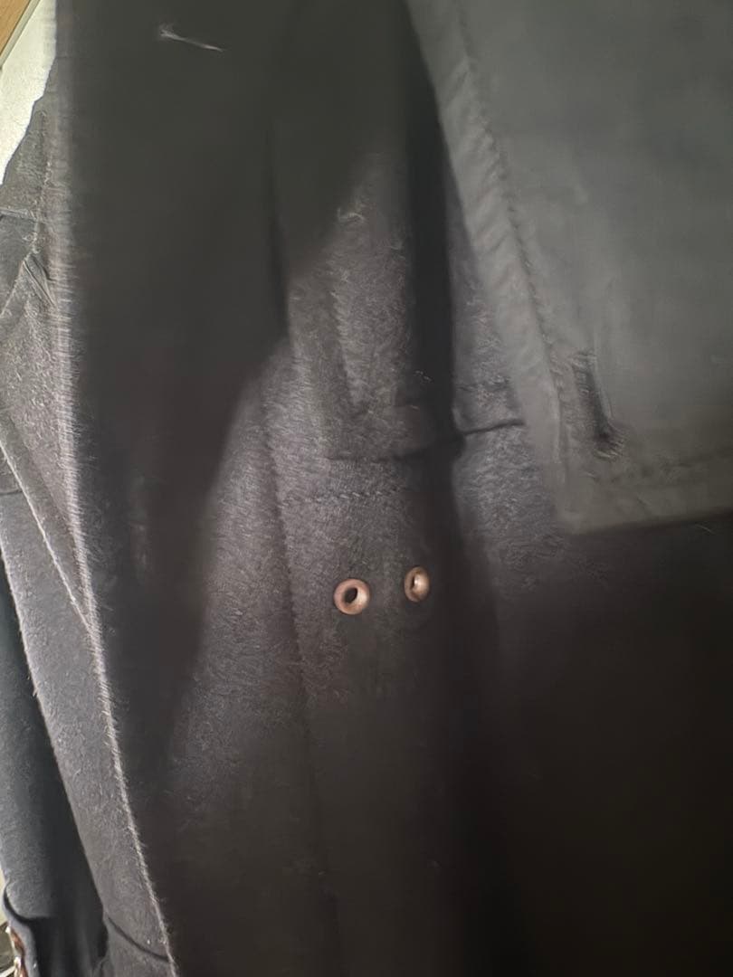 MARNI ブラック フード付きダッフルコート