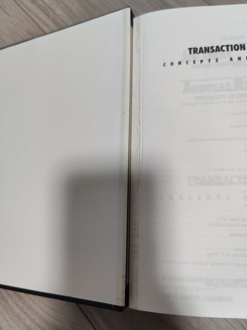 洋書 Transaction Processing