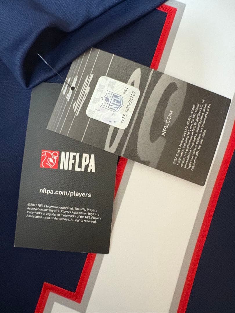 アメフト　NFL ペイトリオッツ　トム・ブレイディ　ジャージ【M】