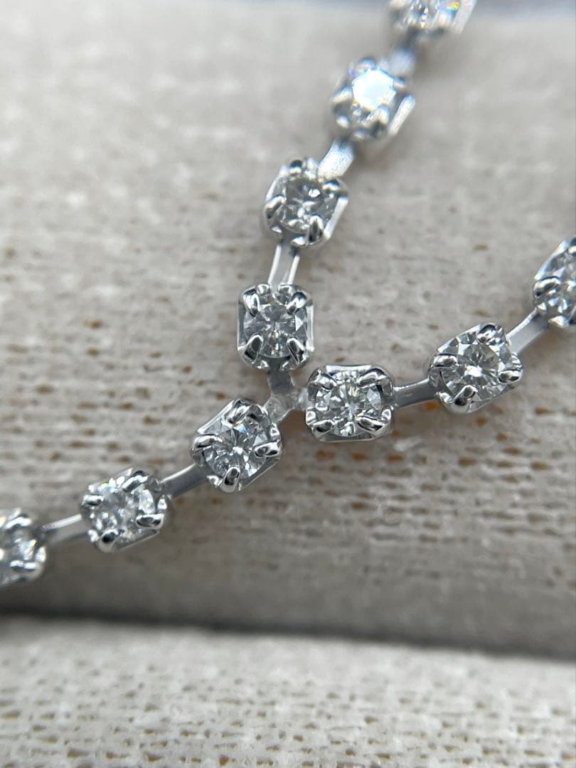 専用JA136★高級 ダイヤモンド0.59ct プラチナ ネックレス