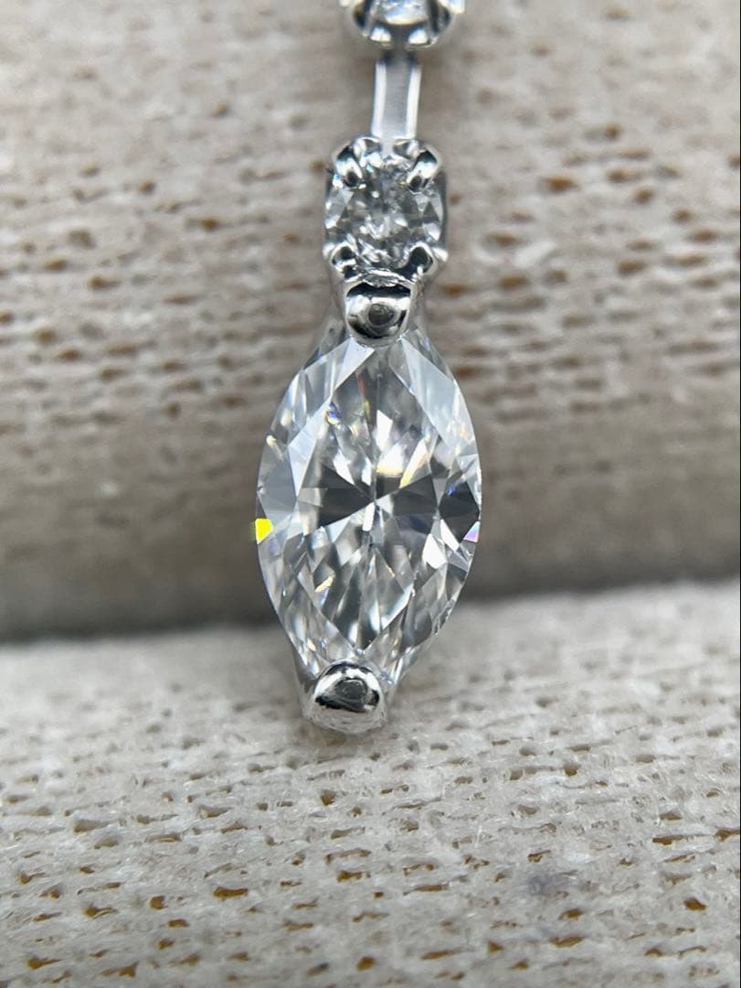 専用JA136★高級 ダイヤモンド0.59ct プラチナ ネックレス