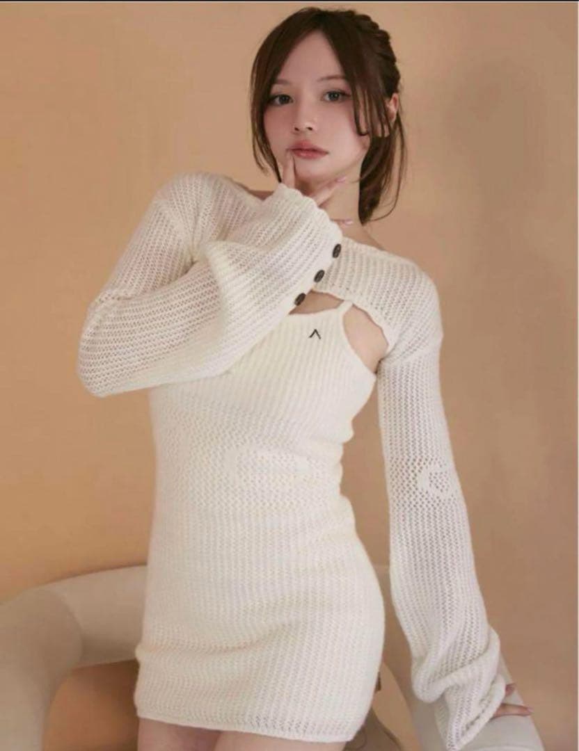 バッグ andmary Heart stitch mini dress