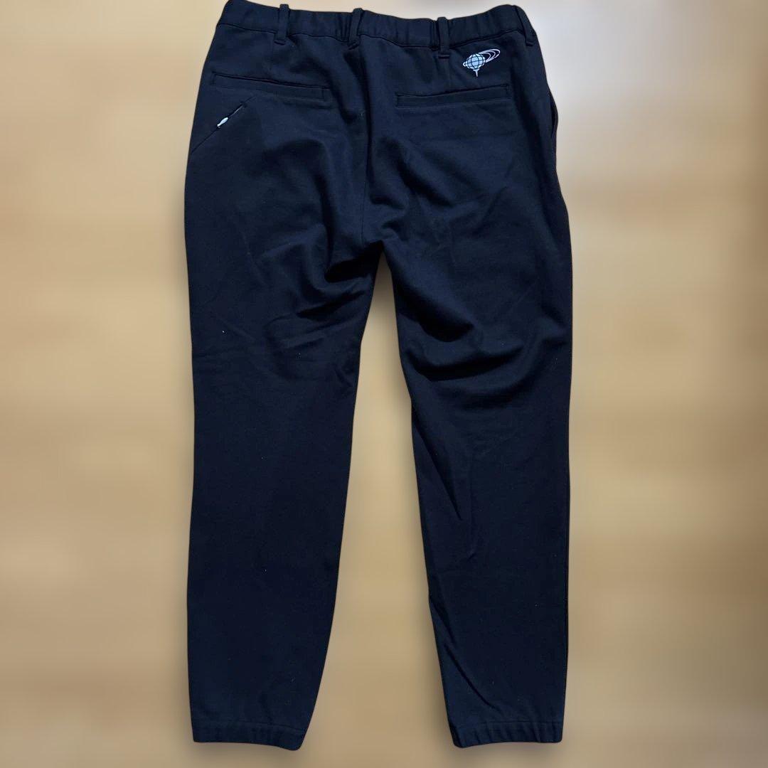 BEAMS GOLF ネイビーパンツ スリムフィット