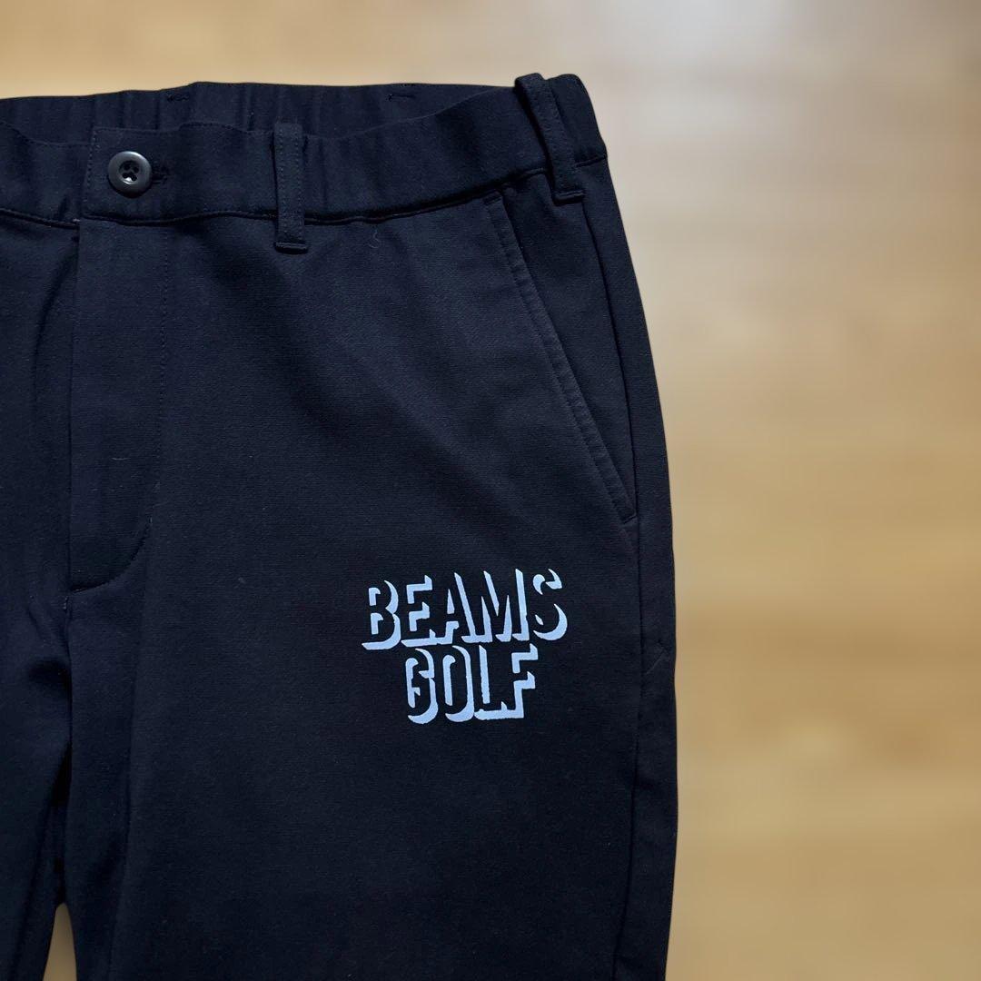 BEAMS GOLF ネイビーパンツ スリムフィット