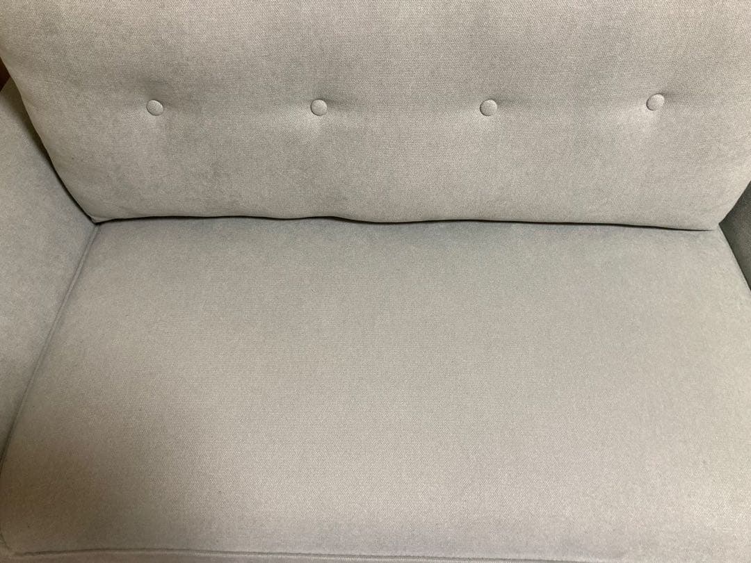 ニトリ コンパクト ソファ グリーン ローソファ 一人暮らし