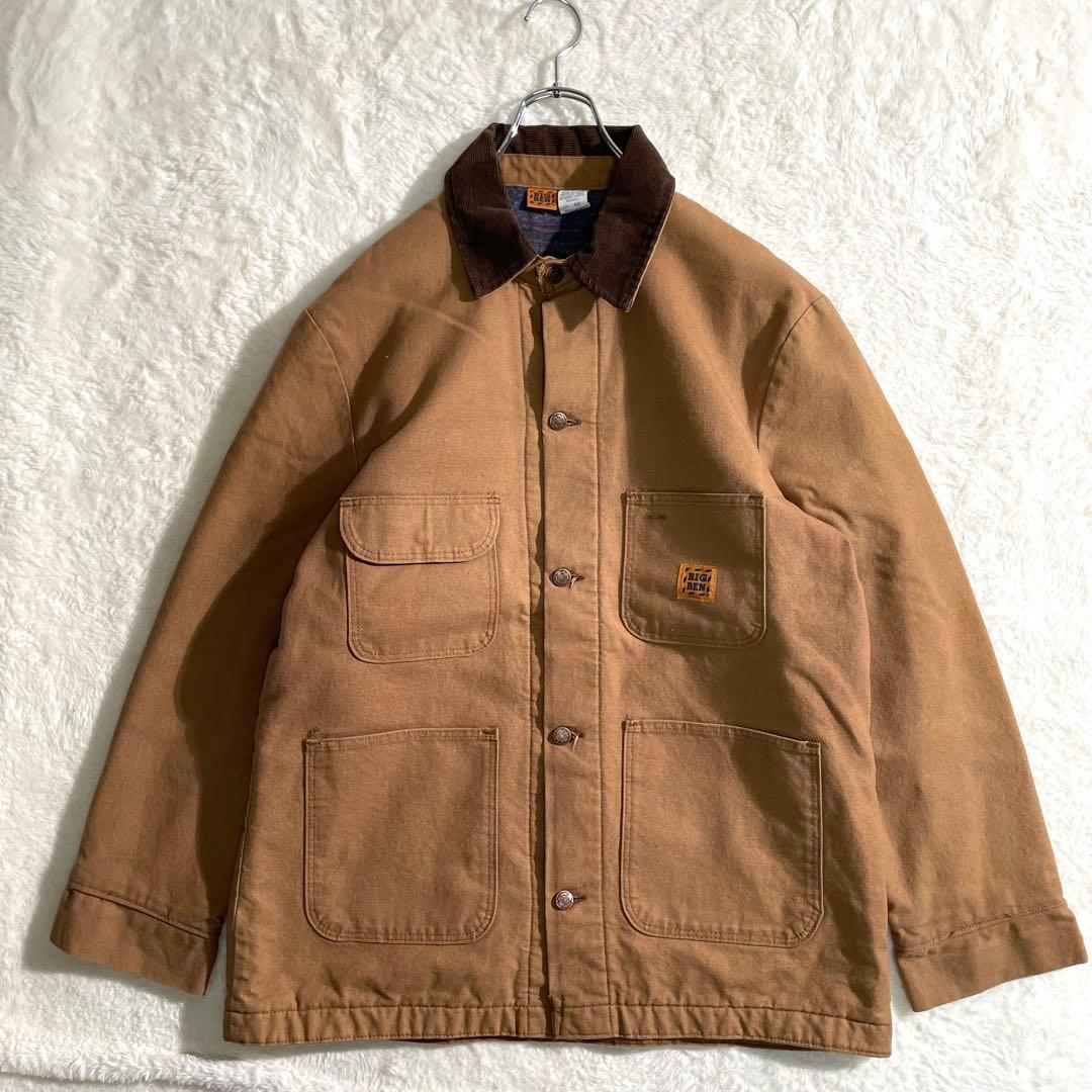 状態良好　70s　ビッグベン　USA製　カバーオール　ダック地　裏地ブランケット