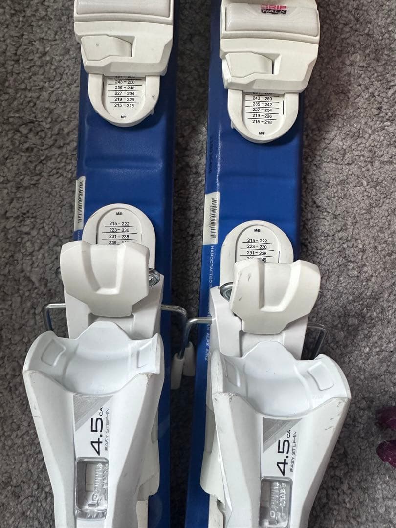 キッズ用スキー4点セット ELAN110cm 女の子向け