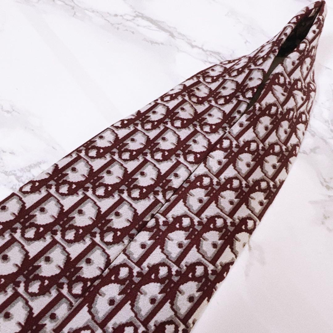 ✨未使用タグ付き✨クリスチャンディオール　オブリーク　トロッター　ネクタイ①