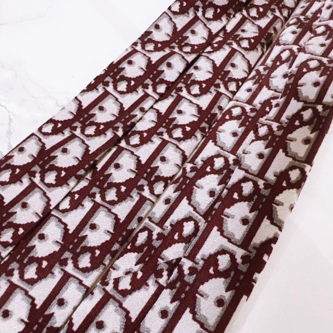 ✨未使用タグ付き✨クリスチャンディオール　オブリーク　トロッター　ネクタイ①