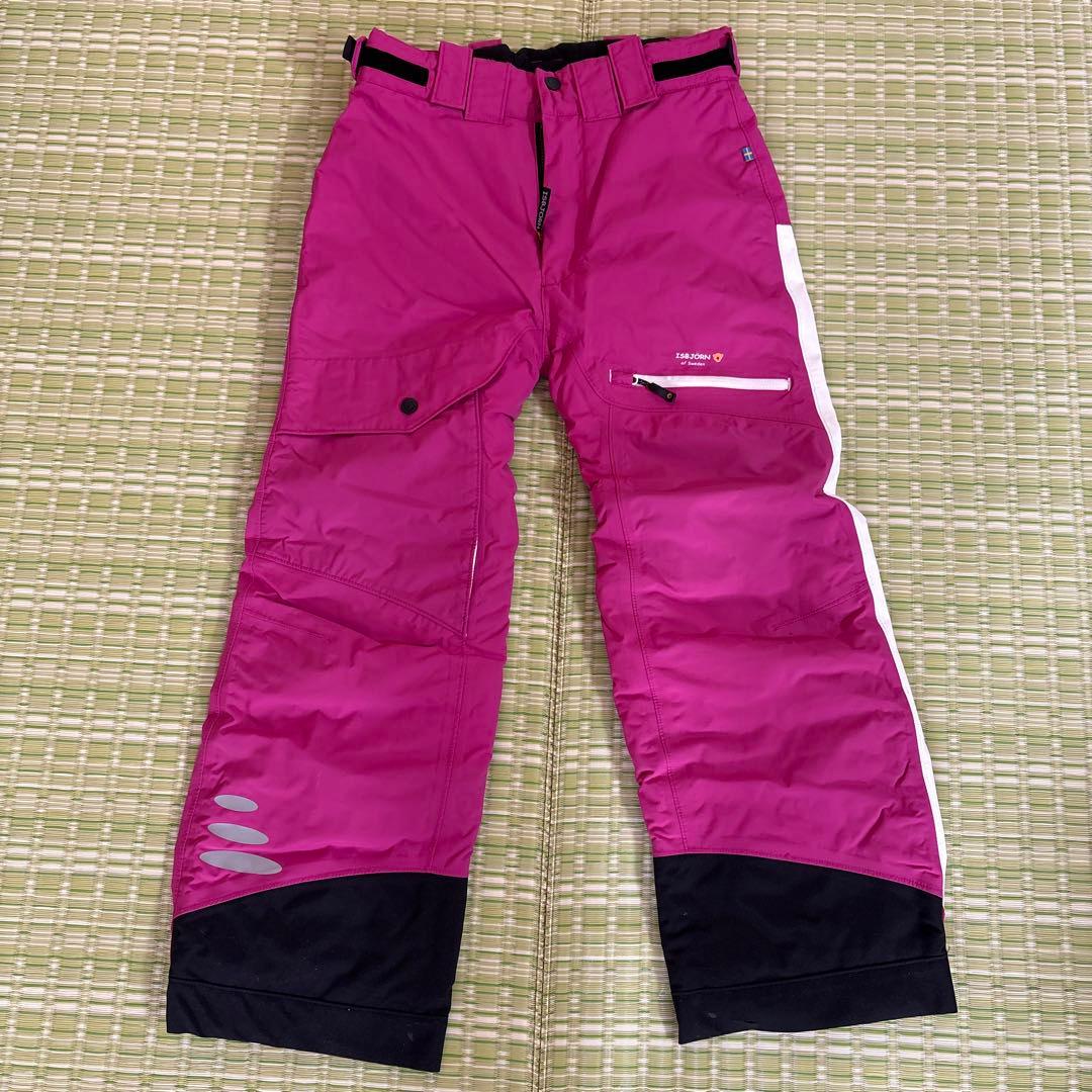 ISBJORN イスビョン　子ども用スキーウェア ピンク/ホワイト