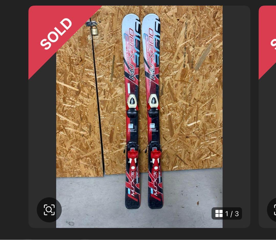 よしみさま専用　キッズスキー板ブーツセット