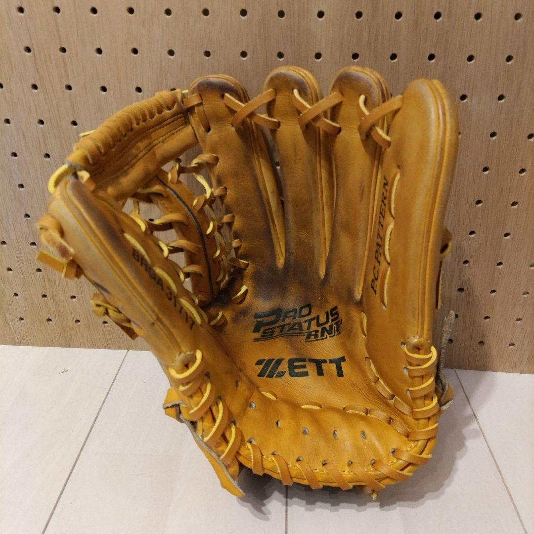 a*u様 ZETT プロステイタス 軟式外野手用グラブ