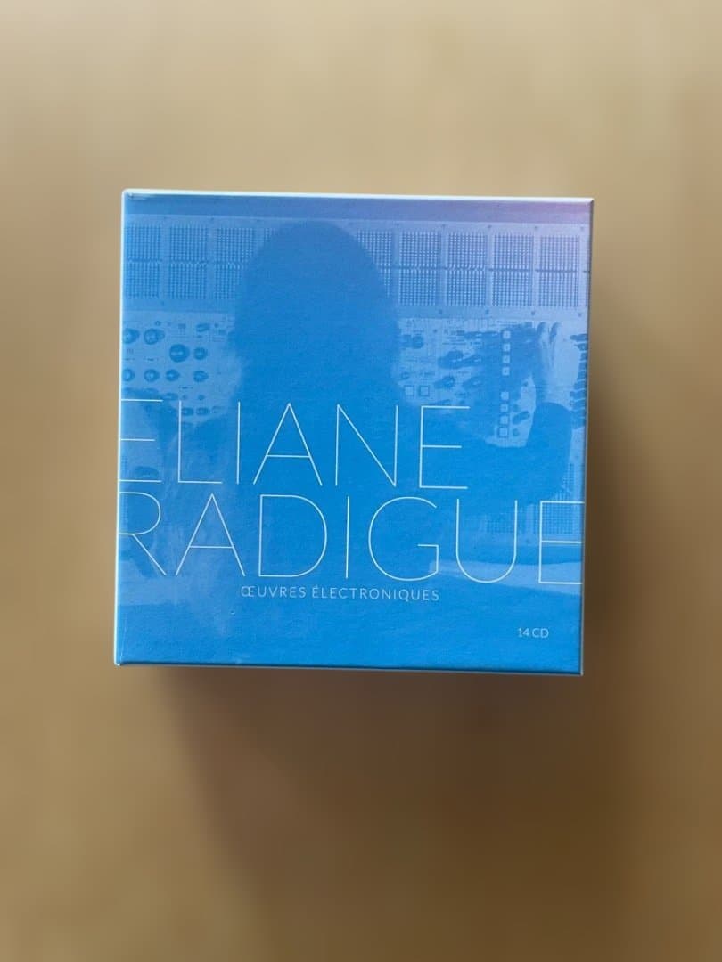 ELIANE RADIGUE ŒUVRES ÉLECTRONIQUES 14枚組
