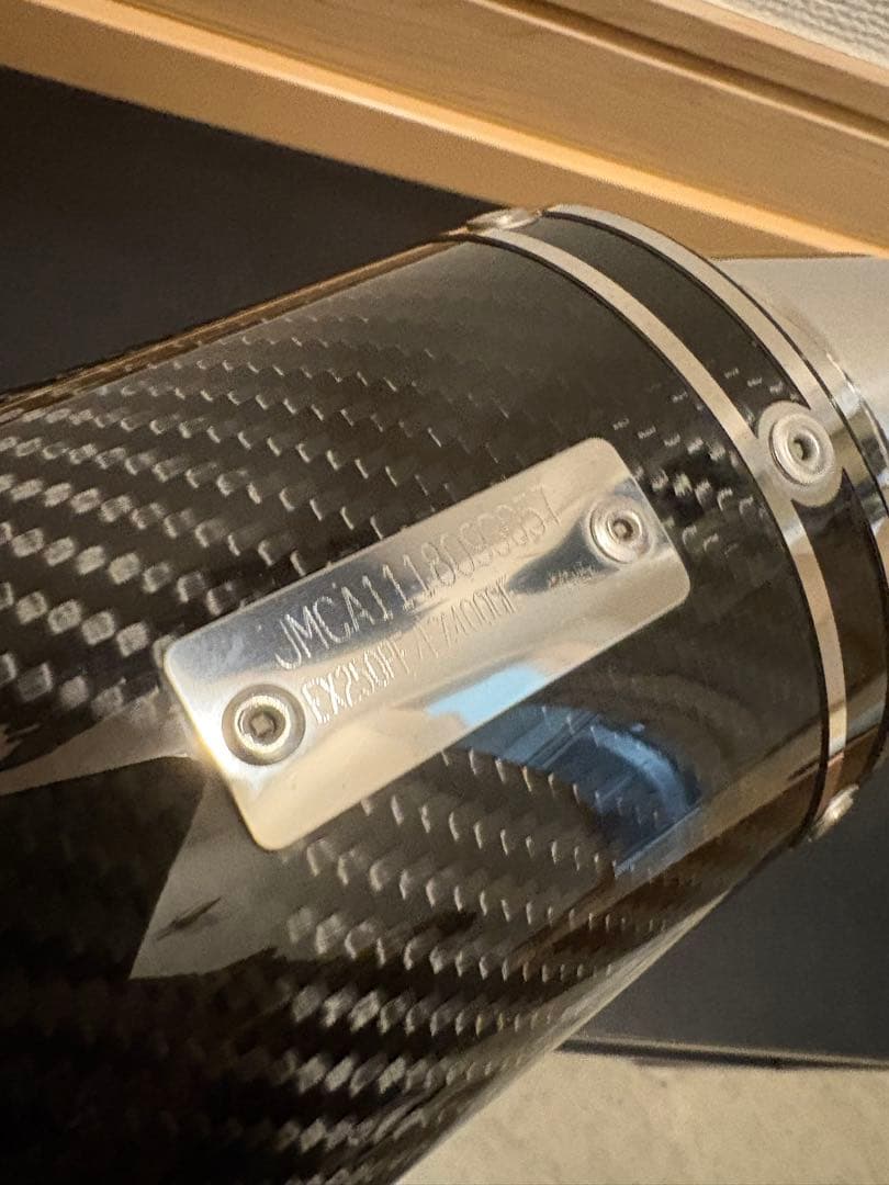 車検対応 ninja400 マフラー wr's WRS カーボン スリップオン