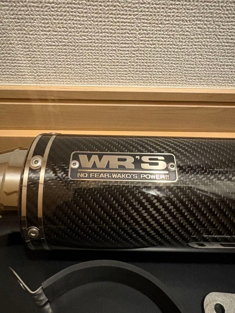 車検対応 ninja400 マフラー wr's WRS カーボン スリップオン