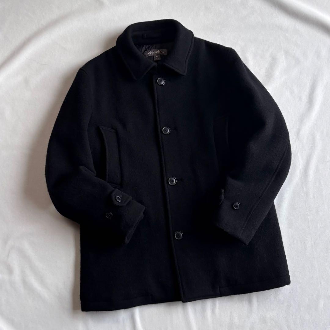 ジャケット・アウター 00s Eddie Bauer thermolite wool car coat