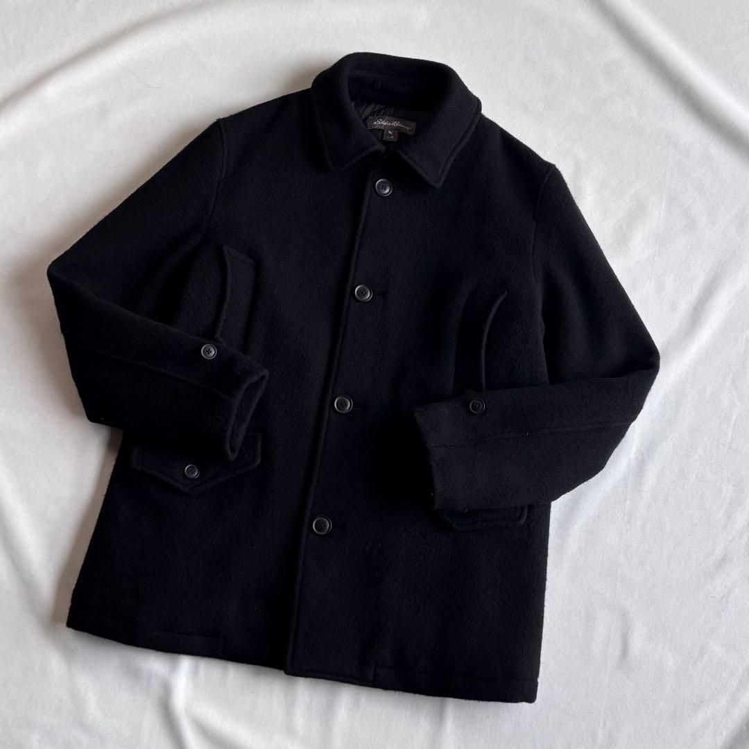 ジャケット・アウター 00s Eddie Bauer thermolite wool car coat