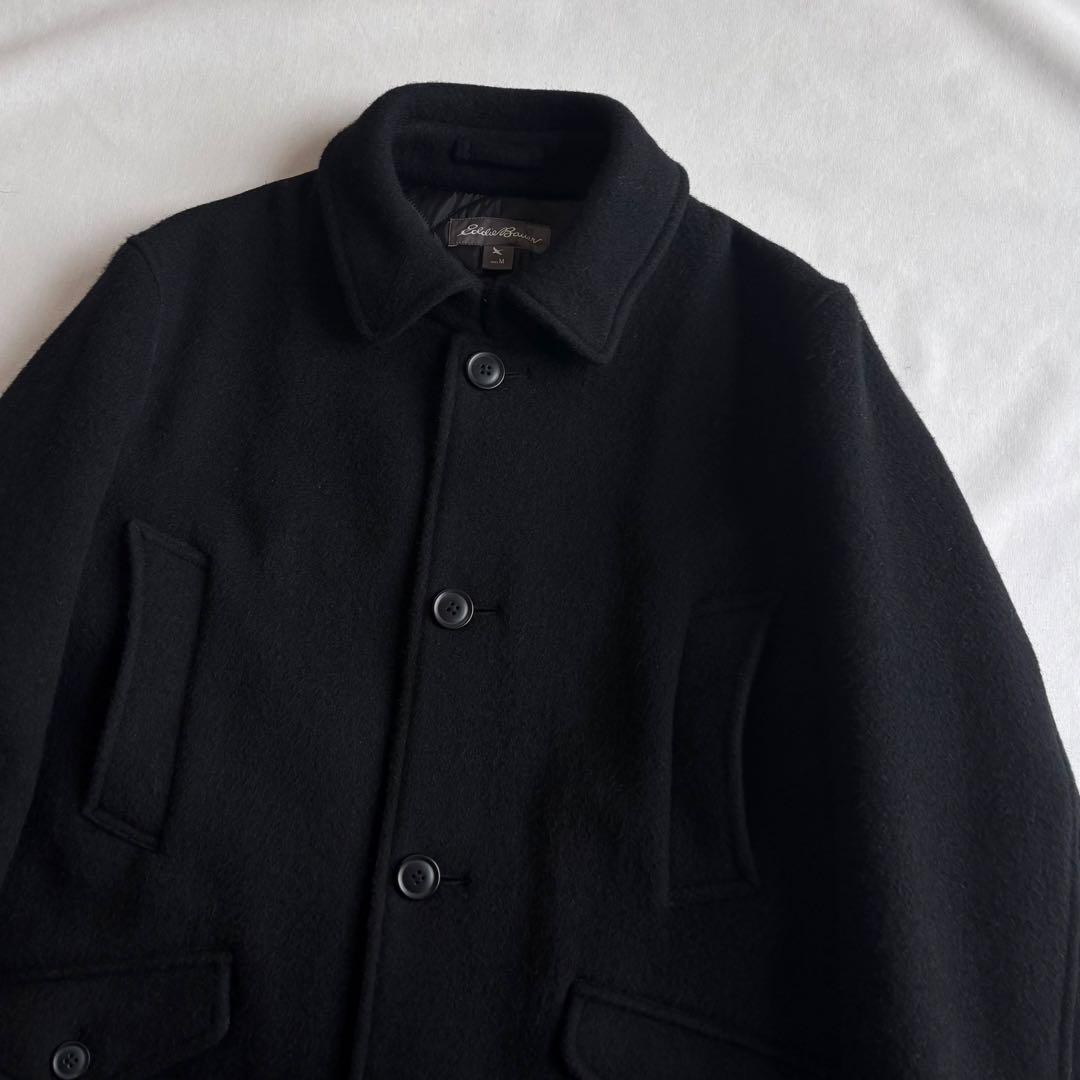 ジャケット・アウター 00s Eddie Bauer thermolite wool car coat