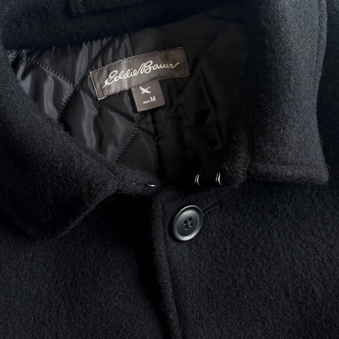 ジャケット・アウター 00s Eddie Bauer thermolite wool car coat