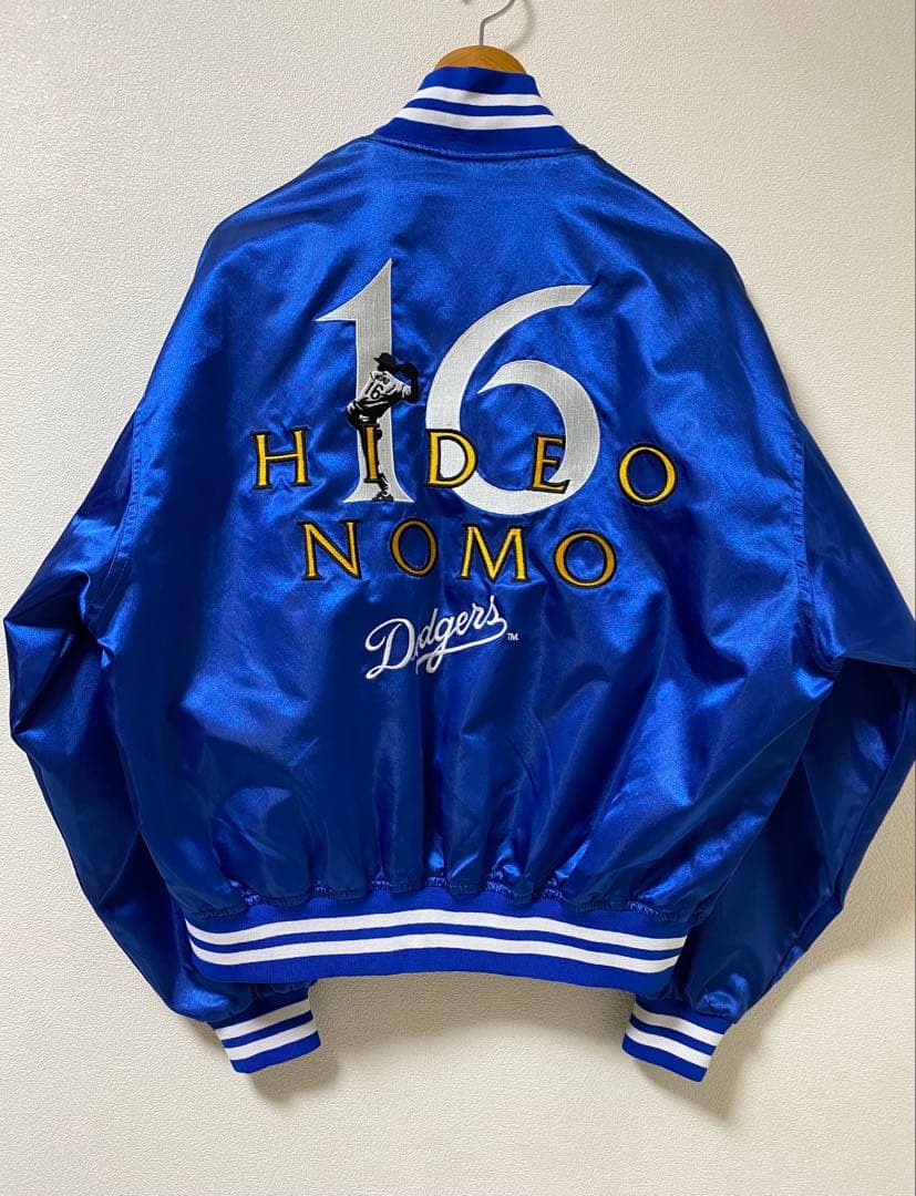 か*ぜ様 野茂英雄 スタジャン MLB ドジャース　90s ノベルティ　非売品