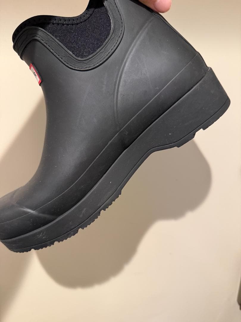 ハンター チェルシーレインブーツ UK8 ほぼ未使用 箱付き