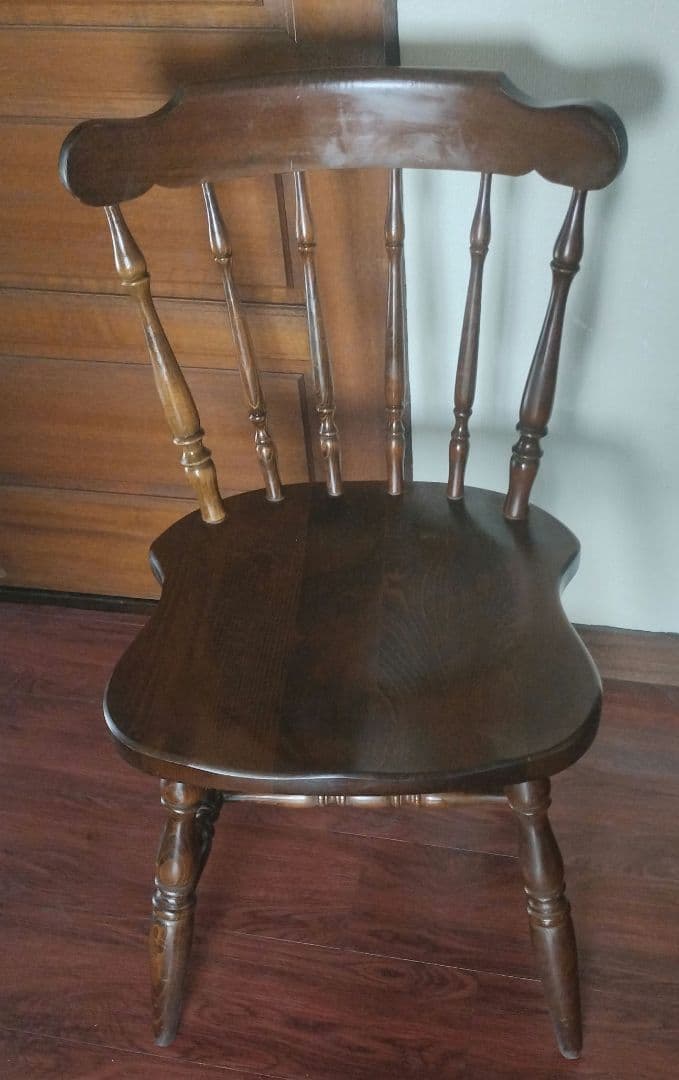 飛騨産業　キツツキマーク　ダイニングチェア　ウィンザーチェア　椅子　ヴィンテージ