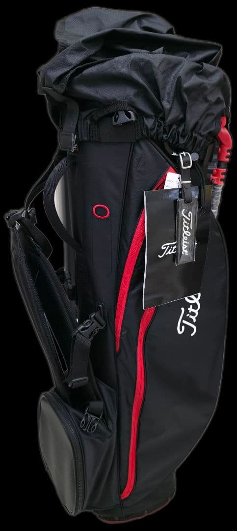 Titleist ブラック/レッド キャディバッグ