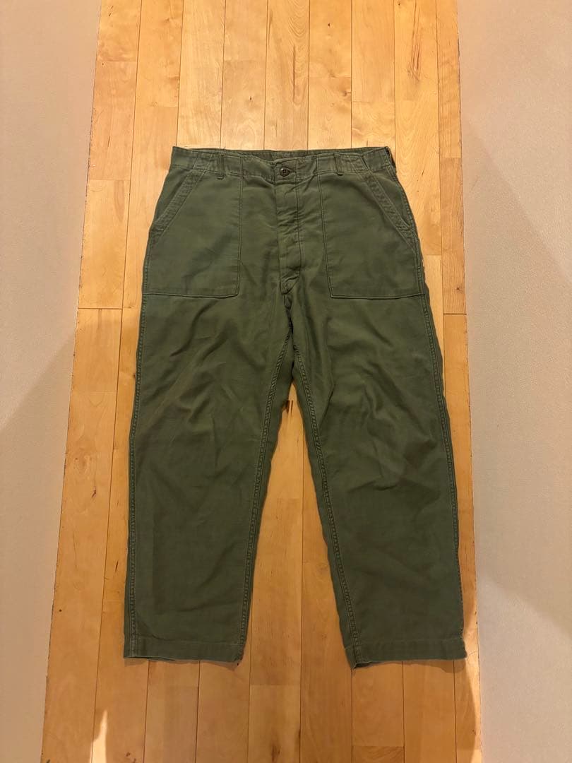 こ*ー様 破格！ 希少！usarmy og-107 70s ベイカーパンツ　W3