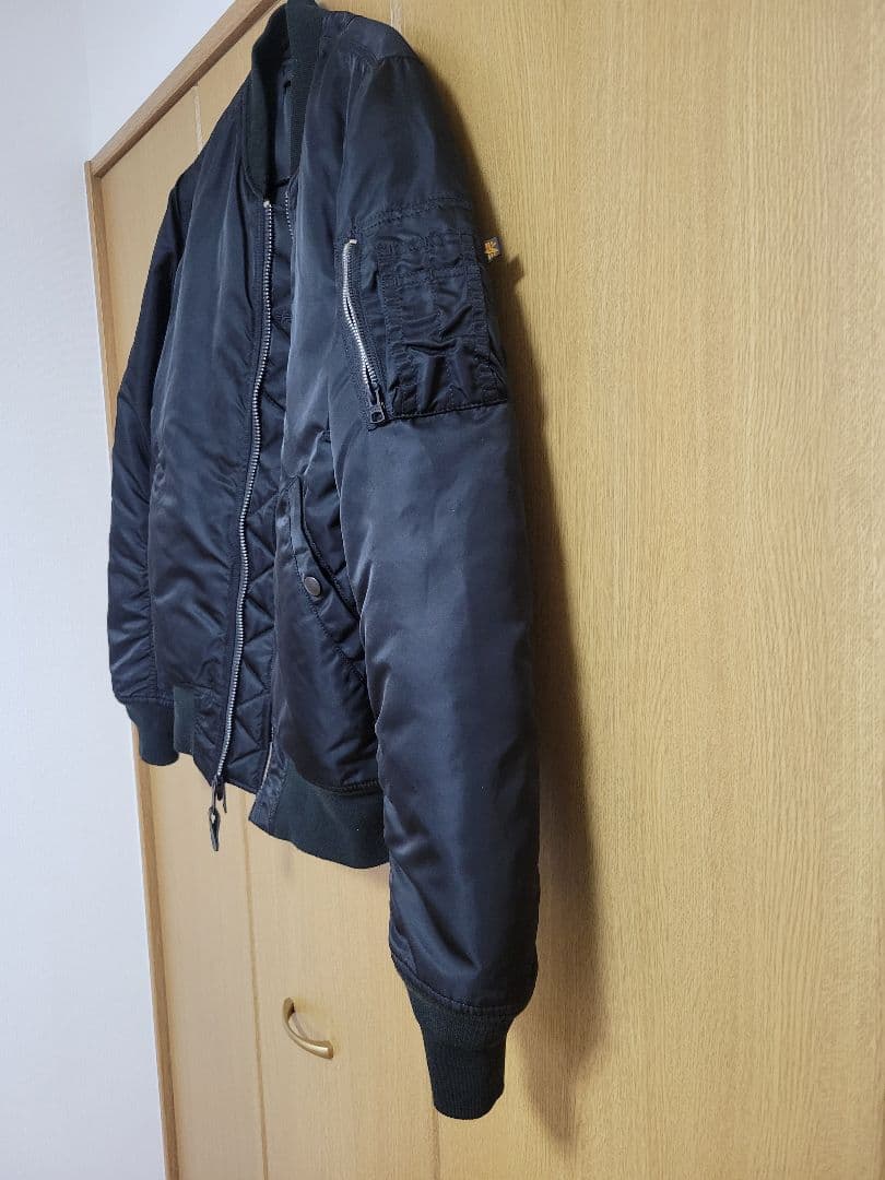 【美品】ALPHA INDUSTRIES✨MA-1✨第５空軍✨Mサイズ