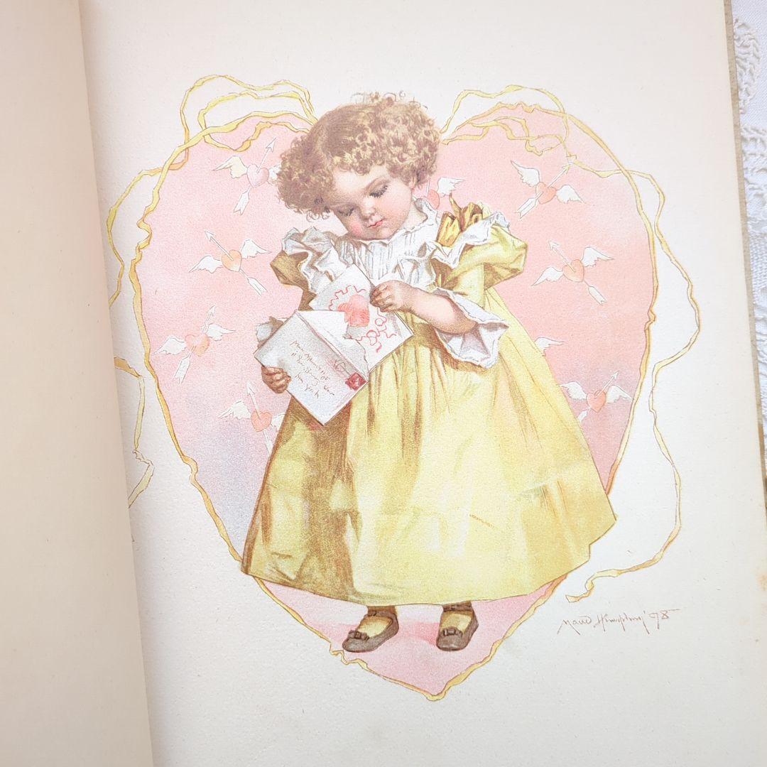 超稀少1898モードハンフリー絵本 洋書 児童書 ヴィクトリアン アンティーク