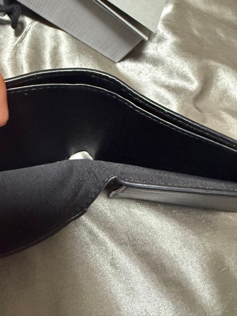 m*a様 BALENCIAGA 二つ折り財布 ブラック