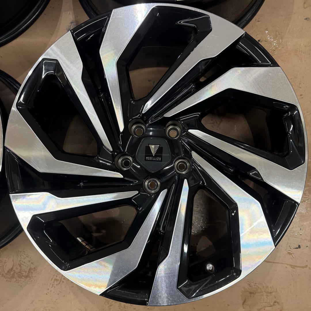 RAV4 19インチアルミホイールロックナット付MODELLISTA【即購入可】