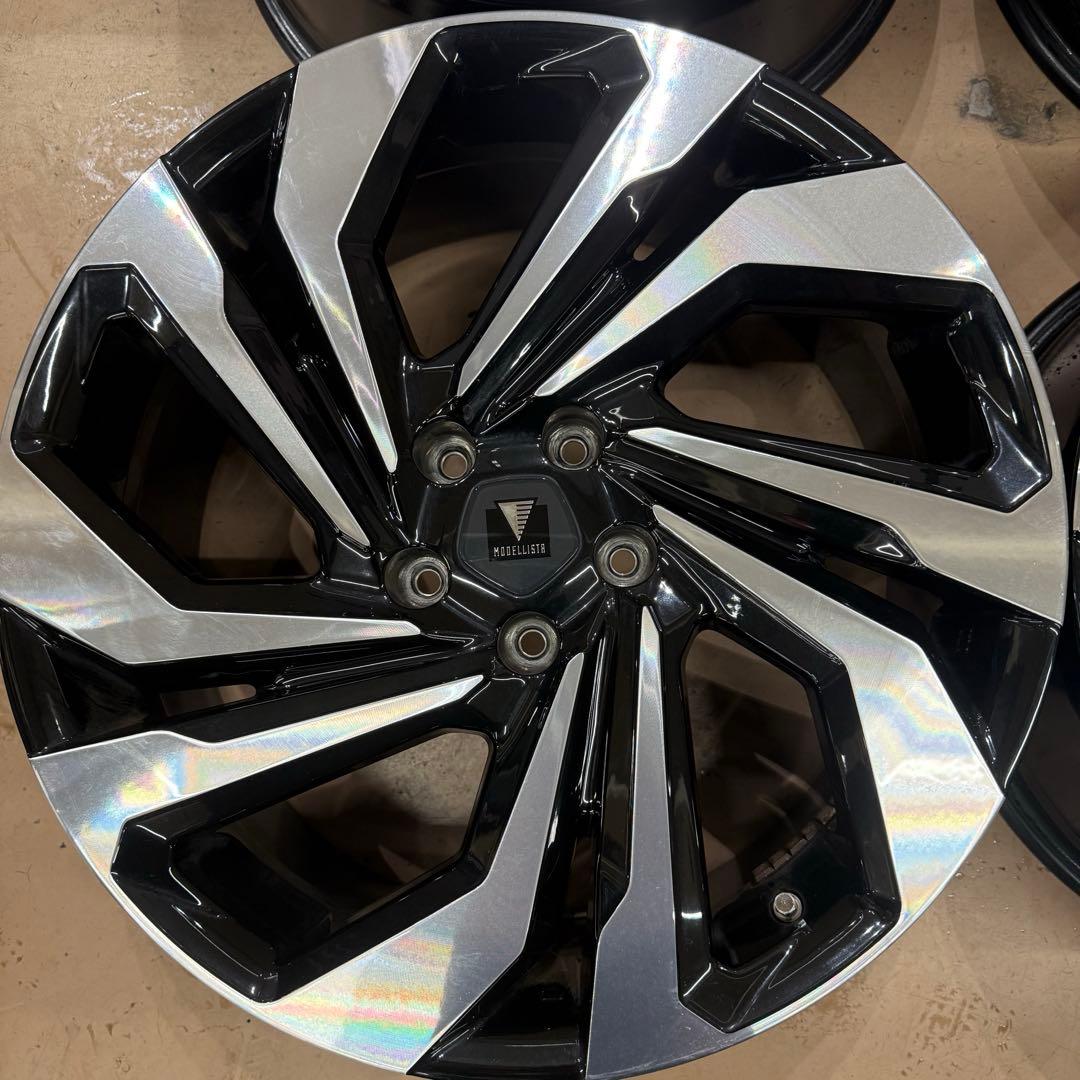 RAV4 19インチアルミホイールロックナット付MODELLISTA【即購入可】