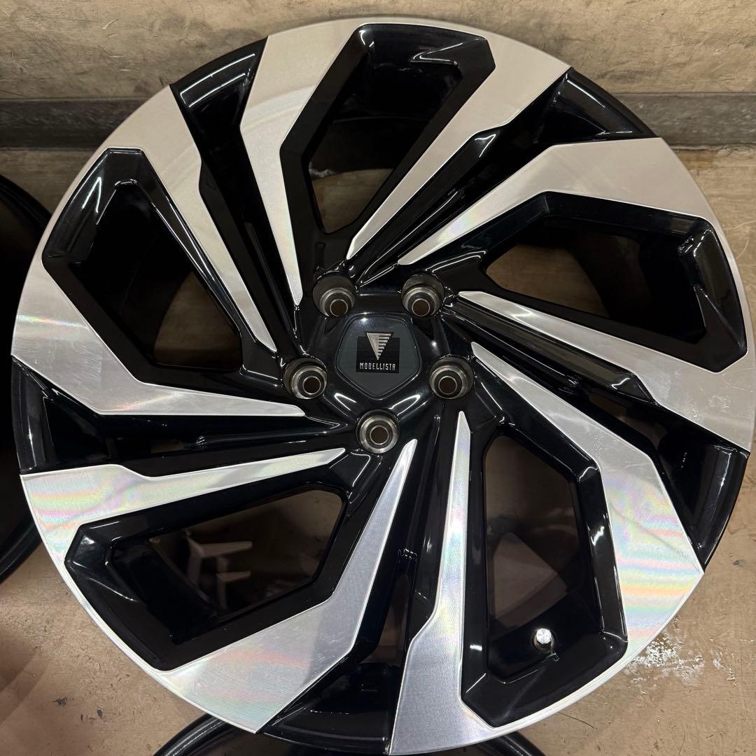 RAV4 19インチアルミホイールロックナット付MODELLISTA【即購入可】