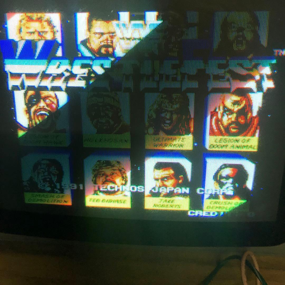 WWF レッスルフェスト　テクノスジャパン　基板　アーケード