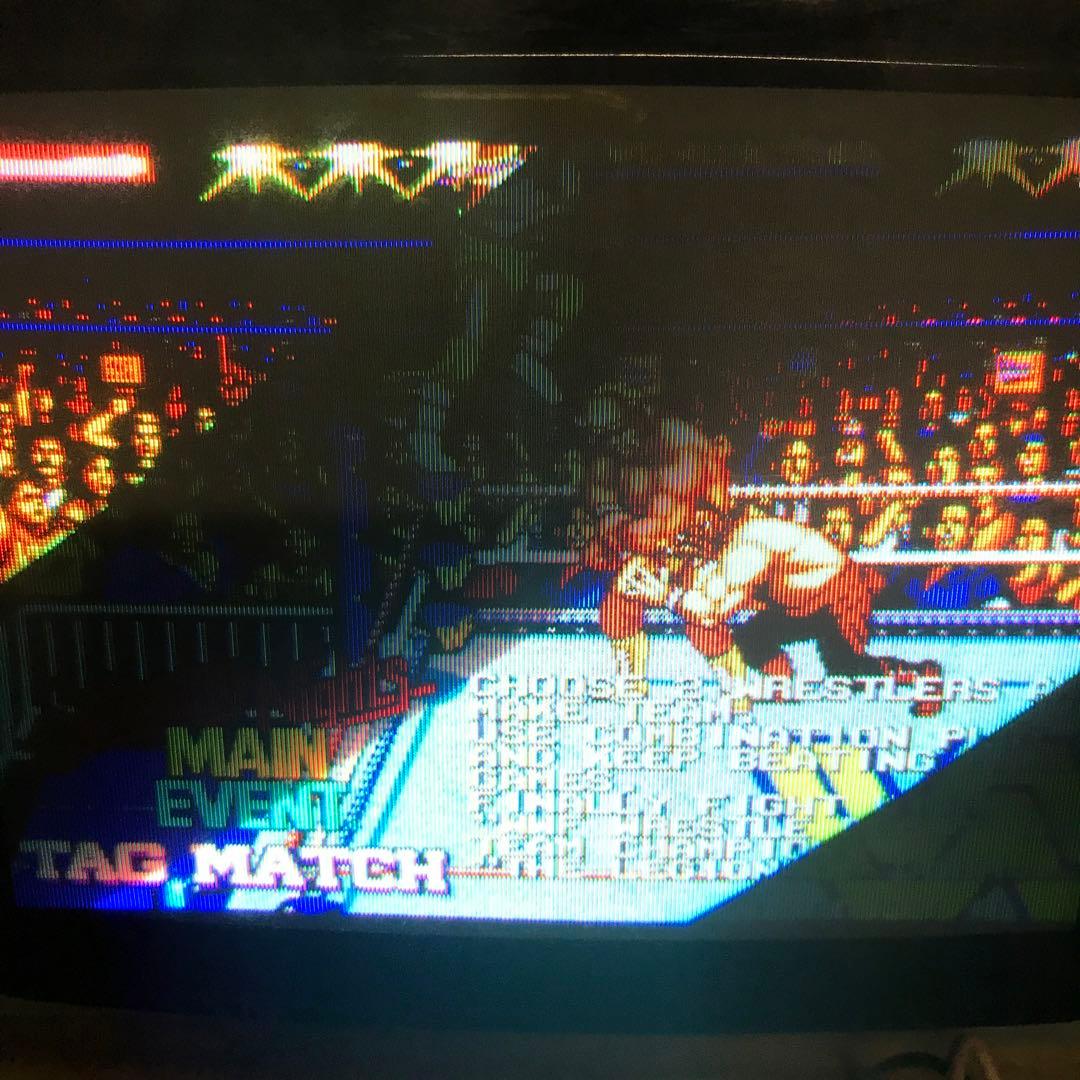 WWF レッスルフェスト　テクノスジャパン　基板　アーケード