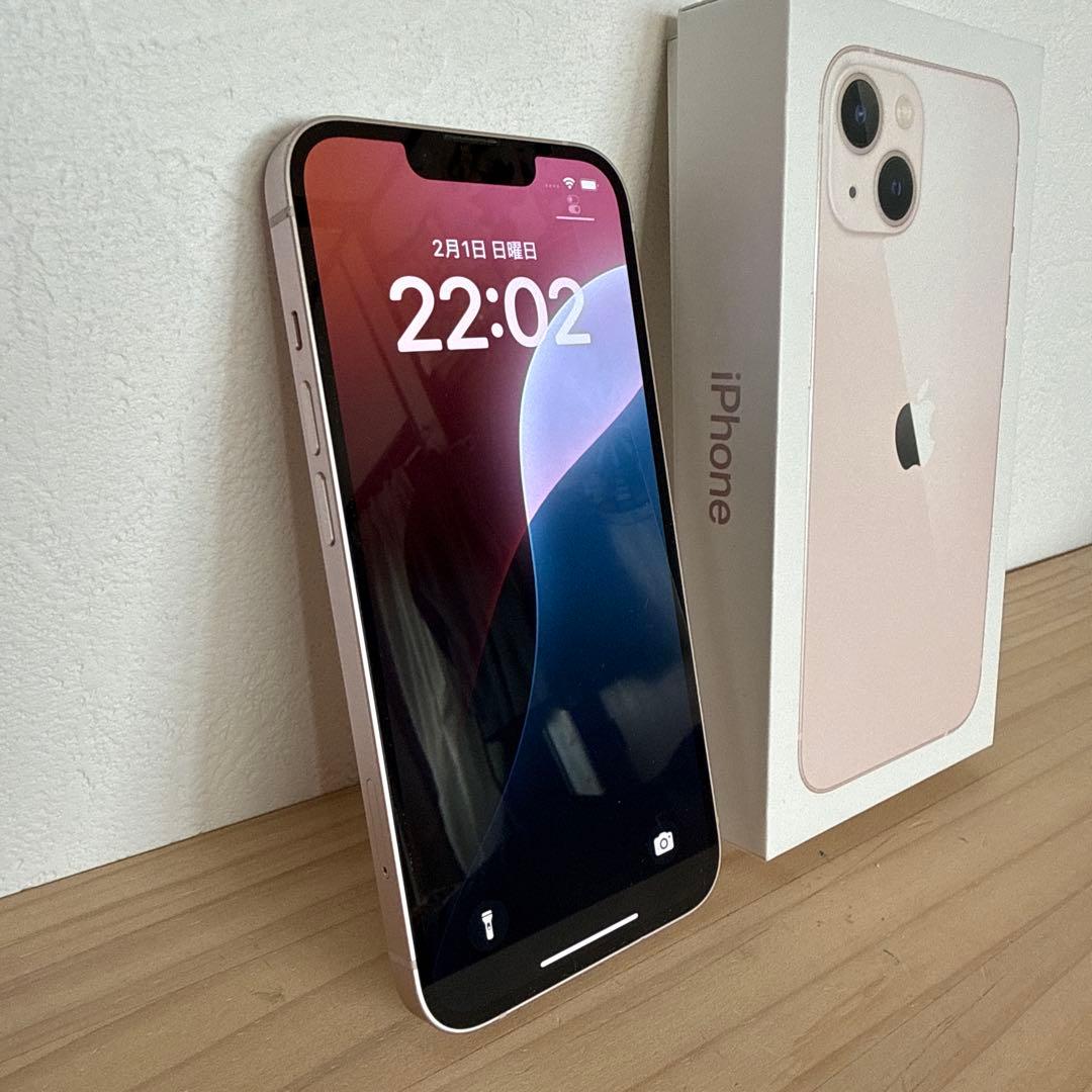 iPhone 13 本体 SIMフリー MLNE3J/A 256GB ピンク