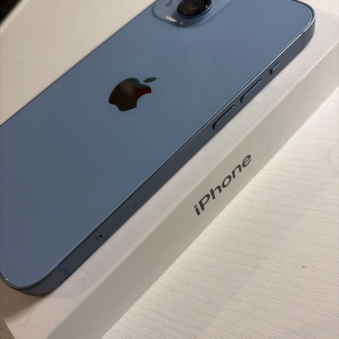 iPhone14 128GB ブルー SIMフリー 極美品