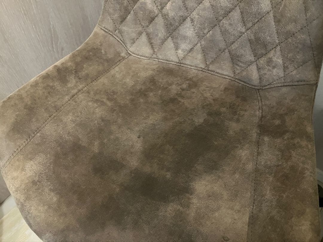 【su】NOCE ダイニングチェア ダイヤモンドキルティング　2脚セット