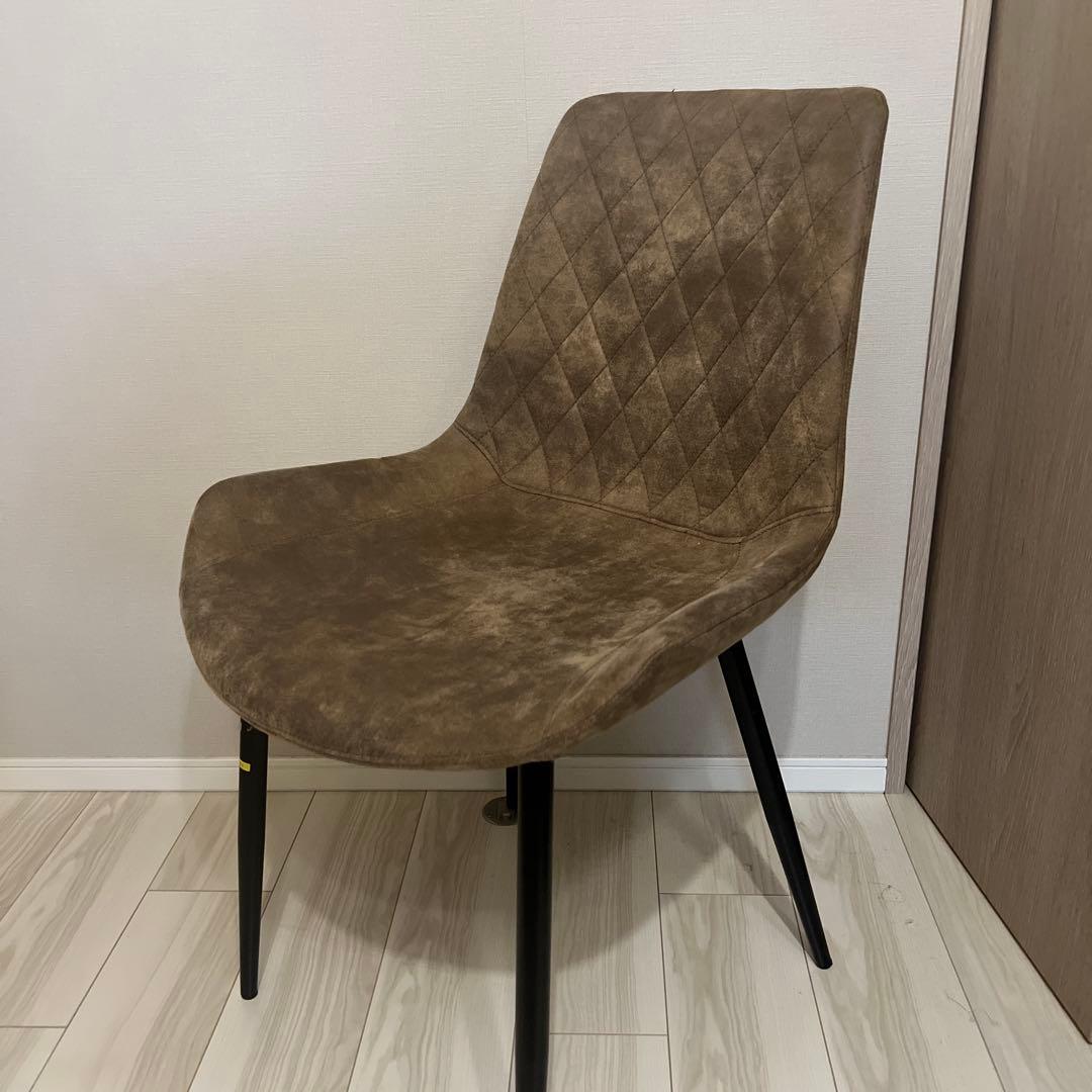 【su】NOCE ダイニングチェア ダイヤモンドキルティング　2脚セット