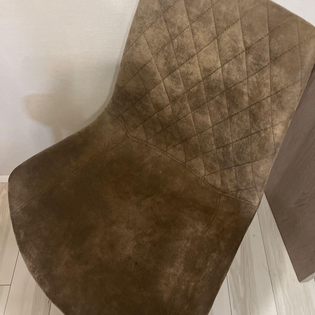 【su】NOCE ダイニングチェア ダイヤモンドキルティング　2脚セット