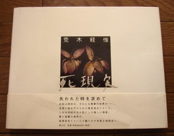 死現実　荒木経惟　Nobuyoshi Araki　帯付き